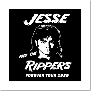 Jesse And The Rippers Funny 90’s Posters and Art